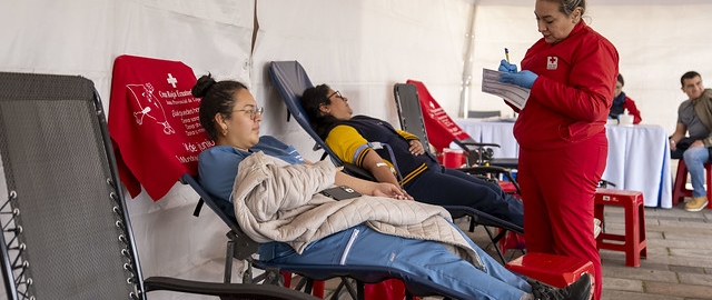 Campaña de donación de sangre Julio 2025