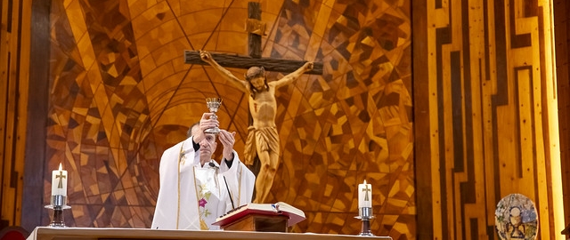 Eucaristía en memoria del Papa Francisco