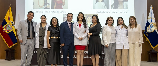 Ceremonia de imposición de mandiles a los estudiantes de 7mo ciclo de la carrera de Psicología Clínica