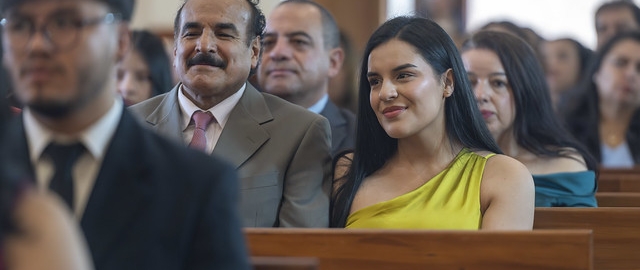 Imposición de mandiles a estudiantes de Fisioterapia