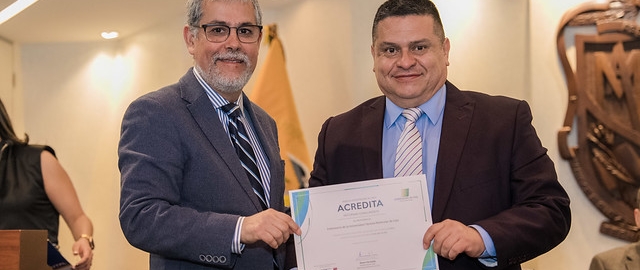 Entrega de Acreditaciones Internacionales Entrega de Acreditaciones Internacionales