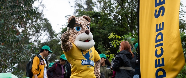 Reforestación en Cajanuma en alianza con Cascos Verdes
