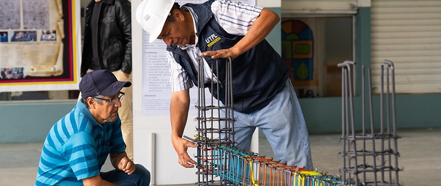 Exposición de prototipos de Ingeneiría Civil
