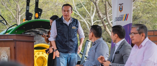 Visita Viceministro MAGAP