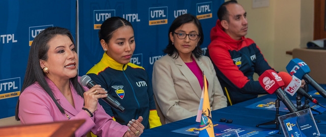 Rueda de prensa | UTPL presente en el Mundial Universitario Rhine-Ruhr, Alemania 2025 Rueda de prensa | UTPL presente en el Mundial Universitario Rhine-Ruhr, Alemania 2025