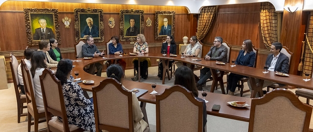 Visita de directoras de centros internacionales UTPL