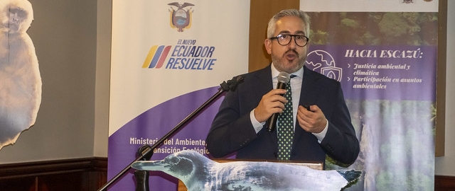 Participación seminario “Escazú en movimiento: avances y desafíos para su implementación en Ecuador”. Participación seminario “Escazú en movimiento: avances y desafíos para su implementación en Ecuador”.