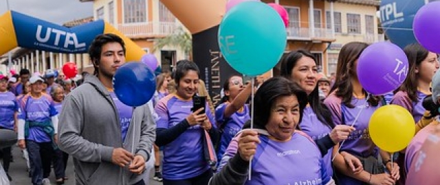 Caminata “Que el Alzheimer no nos detenga”