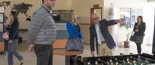 Visita de la Fundación Universitaria del Área Andina Visita de la Fundación Universitaria del Área Andina