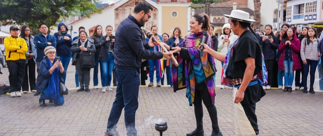 Homenaje a los Yachaks en la Chakana. Inti Raymi de las universidades y diversidades 2025 Homenaje a los Yachaks en la Chakana. Inti Raymi de las universidades y diversidades 2025