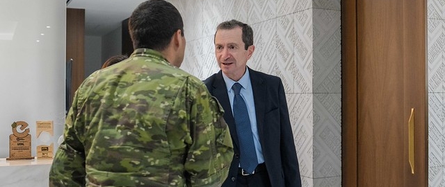 Visita del Comandante de la Brigada de Infantería No. 7 “Loja” a la UTPL Visita del Comandante de la Brigada de Infantería No. 7 “Loja” a la UTPL