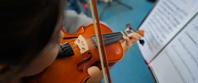 Primer encuentro de SINFIN UTPL y la Academia de música de Sol a Sol de Guayaquil