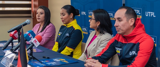 Rueda de prensa | UTPL presente en el Mundial Universitario Rhine-Ruhr, Alemania 2025 Rueda de prensa | UTPL presente en el Mundial Universitario Rhine-Ruhr, Alemania 2025
