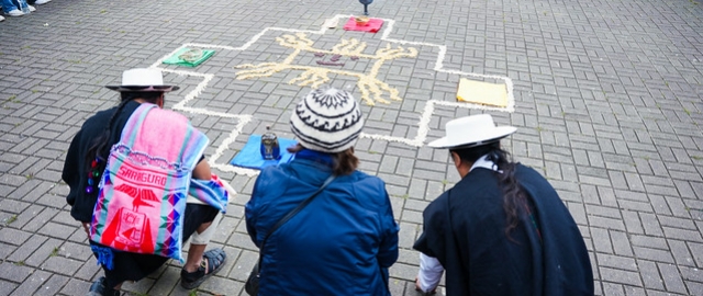 Homenaje a los Yachaks en la Chakana. Inti Raymi de las universidades y diversidades 2025 Homenaje a los Yachaks en la Chakana. Inti Raymi de las universidades y diversidades 2025