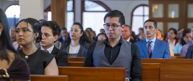 Imposición de mandiles | Carrera de Bioquímica y Farmacia