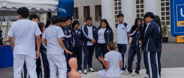 Feria de salud abierta: promoción y prevención