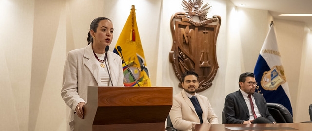 Investidura de estudiantes de primer ciclo de la carrera de Gastronomía UTPL