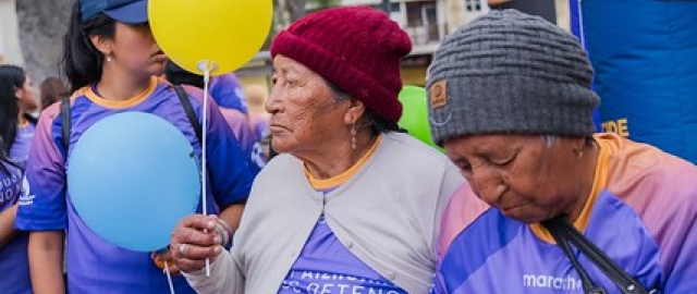 Caminata “Que el Alzheimer no nos detenga”