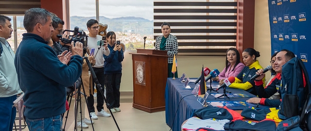 Rueda de prensa | UTPL presente en el Mundial Universitario Rhine-Ruhr, Alemania 2025 Rueda de prensa | UTPL presente en el Mundial Universitario Rhine-Ruhr, Alemania 2025