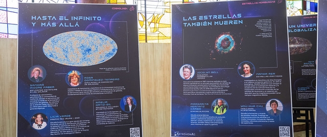 Conversatorio e inauguración de la exposición “Astrónomas” en UTPL