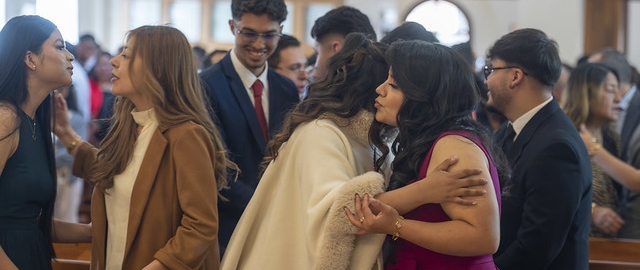 Imposición de mandiles a estudiantes de Fisioterapia