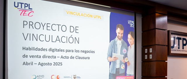 Clausura de la V Cohorte del Proyecto de Vinculación "Habilidades digitales para los negocios de venta directa". Clausura de la V Cohorte del Proyecto de Vinculación "Habilidades digitales para los negocios de venta directa".
