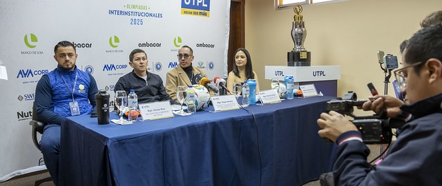 Rueda de Prensa, Olimpiadas Interinstitucionales 2025