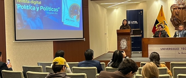 Presentación de la revista digital Política y Políticas, Volumen IV
