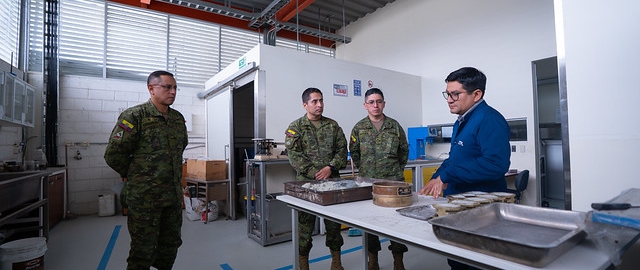 Visita del Comandante de la Brigada de Infantería No. 7 “Loja” a la UTPL Visita del Comandante de la Brigada de Infantería No. 7 “Loja” a la UTPL