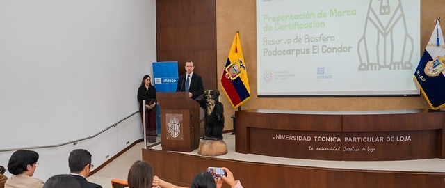 La Cátedra UNESCO de Desarrollo Sostenible UTPL comparte los resultados del proyecto “Marca de Certificación para las Reservas de Biósfera Amazónicas del Ecuador”. La Cátedra UNESCO de Desarrollo Sostenible UTPL comparte los resultados del proyecto “Marca de Certificación para las Reservas de Biósfera Amazónicas del Ecuador”.