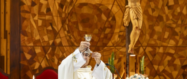 Imposición de mandiles a estudiantes de Fisioterapia