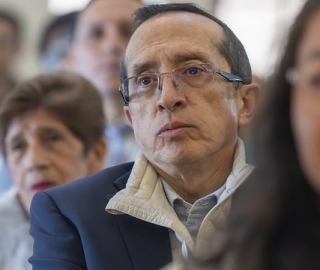 Imposición de mandiles a estudiantes de Fisioterapia