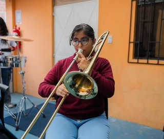 Primer encuentro de SINFIN UTPL y la Academia de música de Sol a Sol de Guayaquil