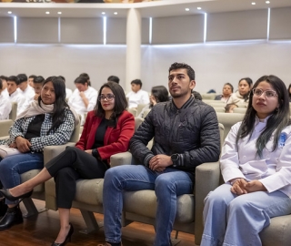 Investidura de estudiantes de primer ciclo de la carrera de Gastronomía UTPL