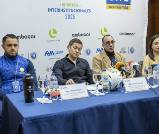 Rueda de Prensa, Olimpiadas Interinstitucionales 2025