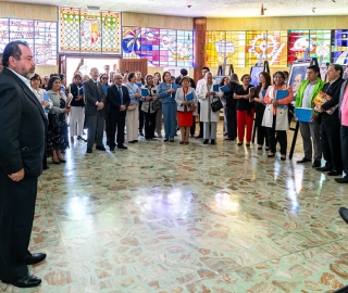 Exposición legado de fe y arte: Homenaje al Hno. Ticiano Cagigal Exposición legado de fe y arte: Homenaje al Hno. Ticiano Cagigal