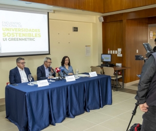 Rueda de Prensa: Lanzamiento del Encuentro Nacional de Universidades UI GreenMetric 2025 Rueda de Prensa: Lanzamiento del Encuentro Nacional de Universidades UI GreenMetric 2025