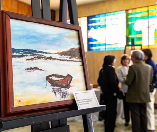 Exposición legado de fe y arte: Homenaje al Hno. Ticiano Cagigal Exposición legado de fe y arte: Homenaje al Hno. Ticiano Cagigal