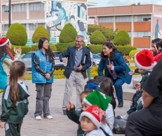 Navidad UTPL 2025 | Agasajo navideño Escuela IV Centenario