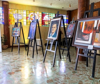 Exposición legado de fe y arte: Homenaje al Hno. Ticiano Cagigal Exposición legado de fe y arte: Homenaje al Hno. Ticiano Cagigal