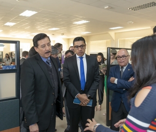 Visita de Nelson Guim, ministro (s) de producción a Prendho Visita de Nelson Guim, ministro (s) de producción a Prendho