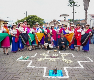 Homenaje a los Yachaks en la Chakana. Inti Raymi de las universidades y diversidades 2025 Homenaje a los Yachaks en la Chakana. Inti Raymi de las universidades y diversidades 2025