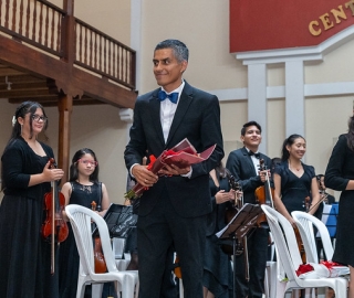 Primer encuentro de SINFIN UTPL y la Academia de música de Sol a Sol de Guayaquil