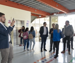 Visita de la Fundación Universitaria del Área Andina Visita de la Fundación Universitaria del Área Andina