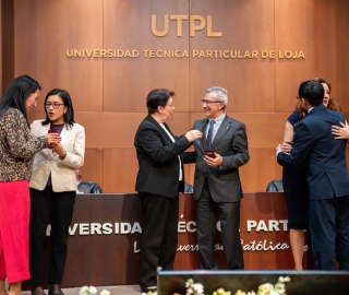 Homenaje al personal UTPL por sus años de servicio