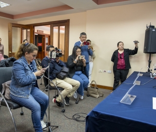 Rueda de prensa de la décimo tercera edición del Investiga UTPL