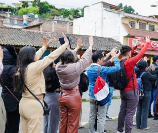 Homenaje a los Yachaks en la Chakana. Inti Raymi de las universidades y diversidades 2025 Homenaje a los Yachaks en la Chakana. Inti Raymi de las universidades y diversidades 2025