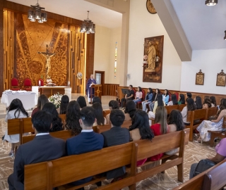 Imposición de mandiles a internos rotativos de la carrera de Nutrición y Dietética – Cohorte mayo 2025 / abril 2026