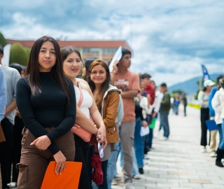 Los postulantes de Medicina, Enfermería y Bioquímica y Farmacia rindieron su prueba de admisión.