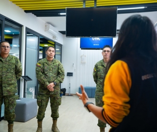 Visita del Comandante de la Brigada de Infantería No. 7 “Loja” a la UTPL Visita del Comandante de la Brigada de Infantería No. 7 “Loja” a la UTPL